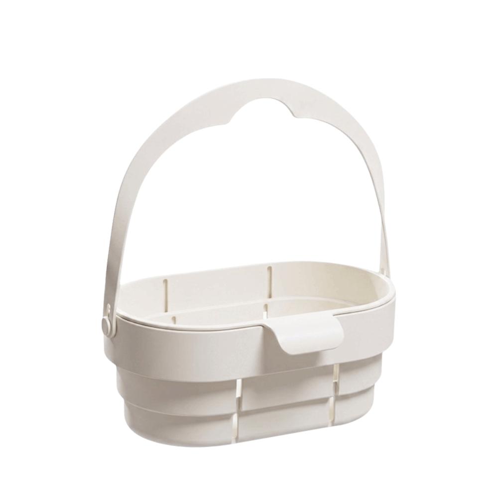 Retractable Fruit Washing Basket Collapsible Food Residue Filter Basket Kitchen Supplies