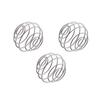 304 Stainless Steel Spring Ball Stirring Ball, Large Metal Ball, Egg White Powder Cup, Oscillating Cup Stirring Ball, Foam Ball, Foam Maker (Pack of 2