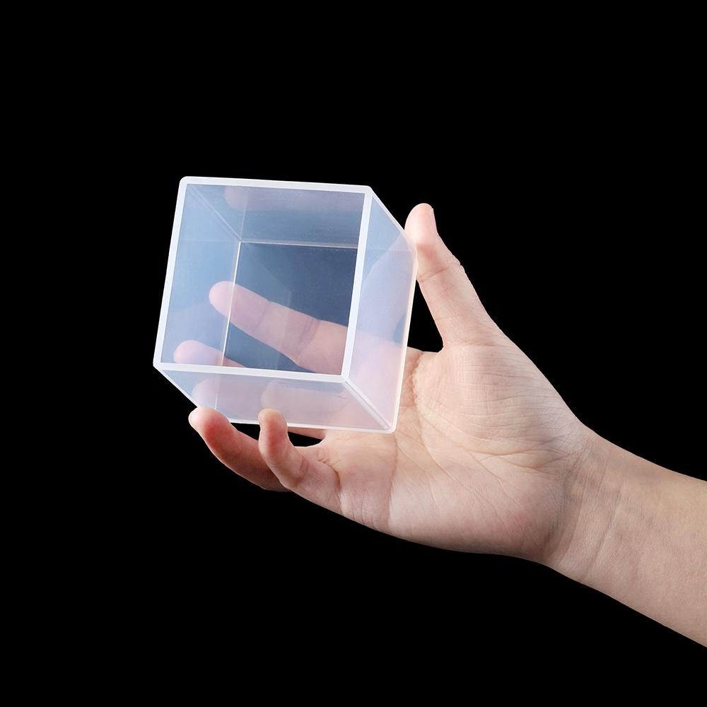 15 мм-80 мм 3D квадратная силиконовая форма для литья из эпоксидной смолы Crystal для поделок из эпоксидной смолы своими руками Инструменты для украшения стола и дома
