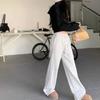 Vintage Baggy Gray Jogging Sweatpants Woman Oversized Jogger Y2k Sports Pants Casual Korean Fashion Straight Trousers