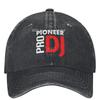Pioneer DJ Pro Повседневная Бейсболка Весенняя Музыка Красный Логотип Тракер Кепка Защита от Солнца На Открытом Воздухе Спорт Снэпбэк Мужские Бейсболки