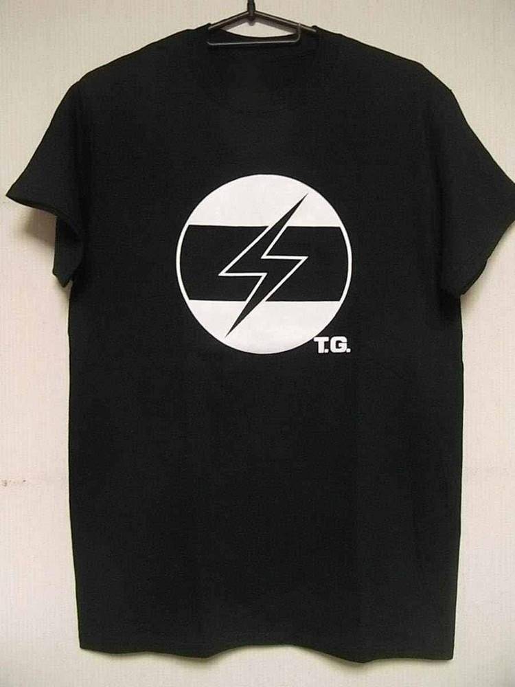 Throbbing Gristle TG Now Футболка Классическая Черная Унисекс S-5XL JU379 Унисекс Футболка