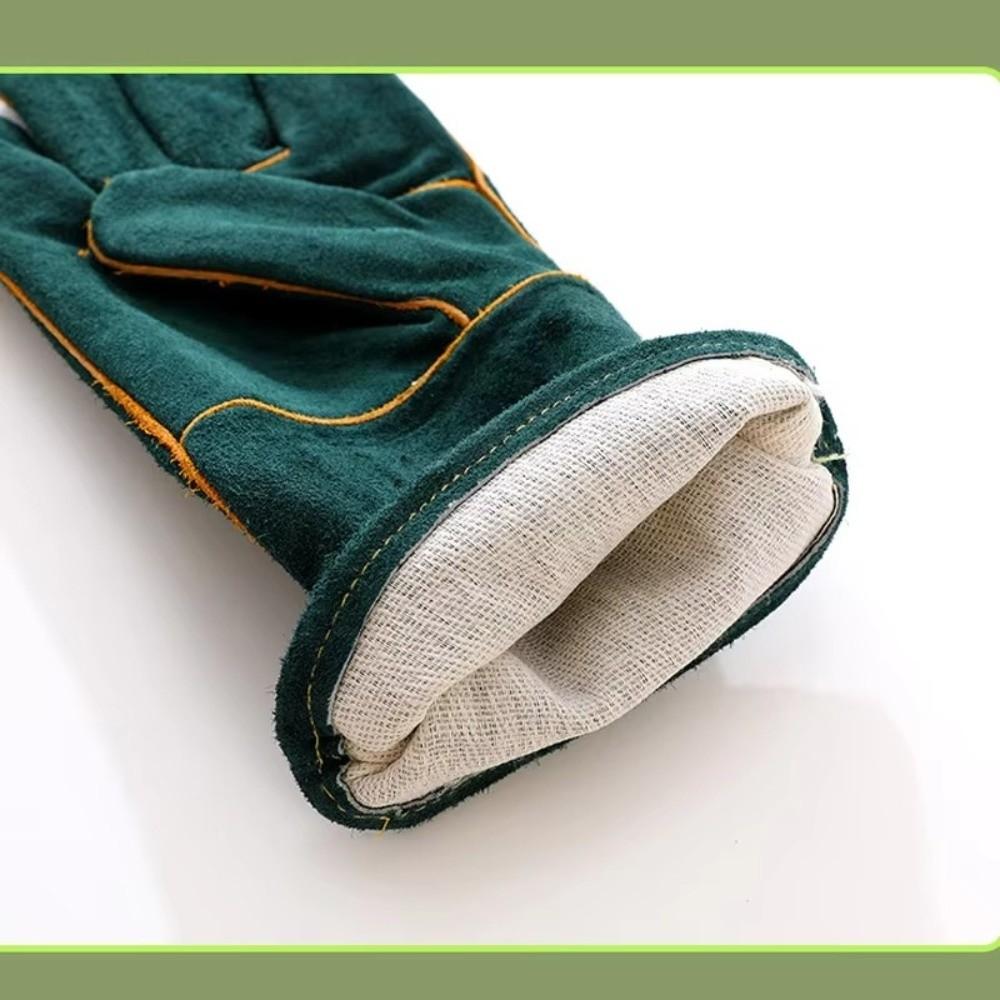 Пара Утолщенных Захватывающих Перчаток для Питомцев Защита от Укусов Прочные Безопасные Перчатки для Укусов Обращение с Собаками