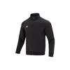 Knitted Breathable Stand Collar Sports Quick Dry Jacket Men Jacket Black 23600305-001