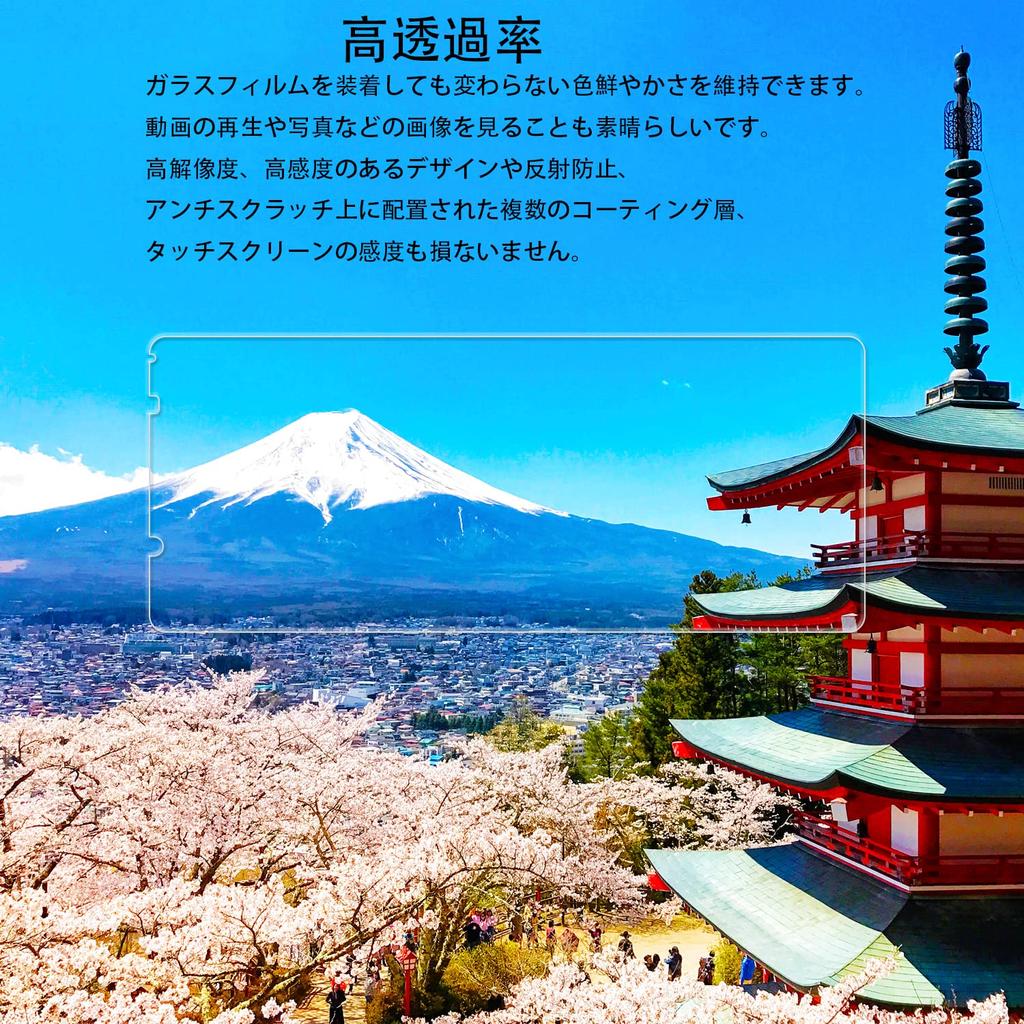 Направляющей рамки в комплекте KPNS японский материал закаленное стекло стеклянная пленка камера пленка крышка защитная пленка для Xperia 5 IV SOG09 [комплект 2+2] SO-54C