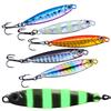 Fishing Baits Hard Sequin Fishing Lure -Long Casting Metal Fish Spinner Baits Bleeding Shad Nice Action