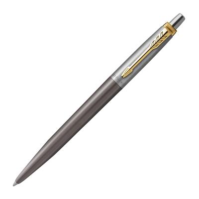 Шариковая ручка PARKER Jotter XL Gray GT со средним кончиком, подарочная коробка, подарок, роскошь, обычный импорт 2213784 на масляной основе