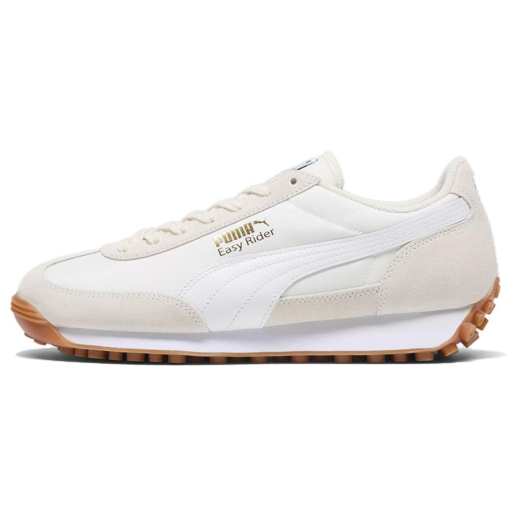 Puma Easy Rider Vintage Alpine Snow Gold Unisex Sneakers Cream White 399028-18