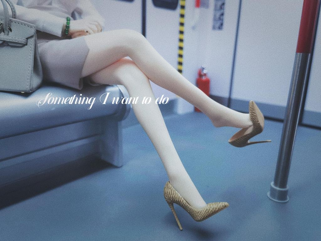 Scale Action Figure GS Style TBLeague Body Compatible Sexy Office Lady Front Slit Skirt and Head Not [TOYBARJAPAN] 1/6 Leather-Style (Body Included)