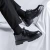 Мужские туфли-оксфорды Slip on, модные деловые туфли для мужчин, 2024, новые классические кожаные туфли для мужчин, мужская обувь