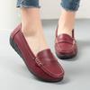 2024 New Women Shoes Moccasins Women Flats Loafers Female Casual Walking Footwear Plus Size Genuine Leather Sneakers for Women