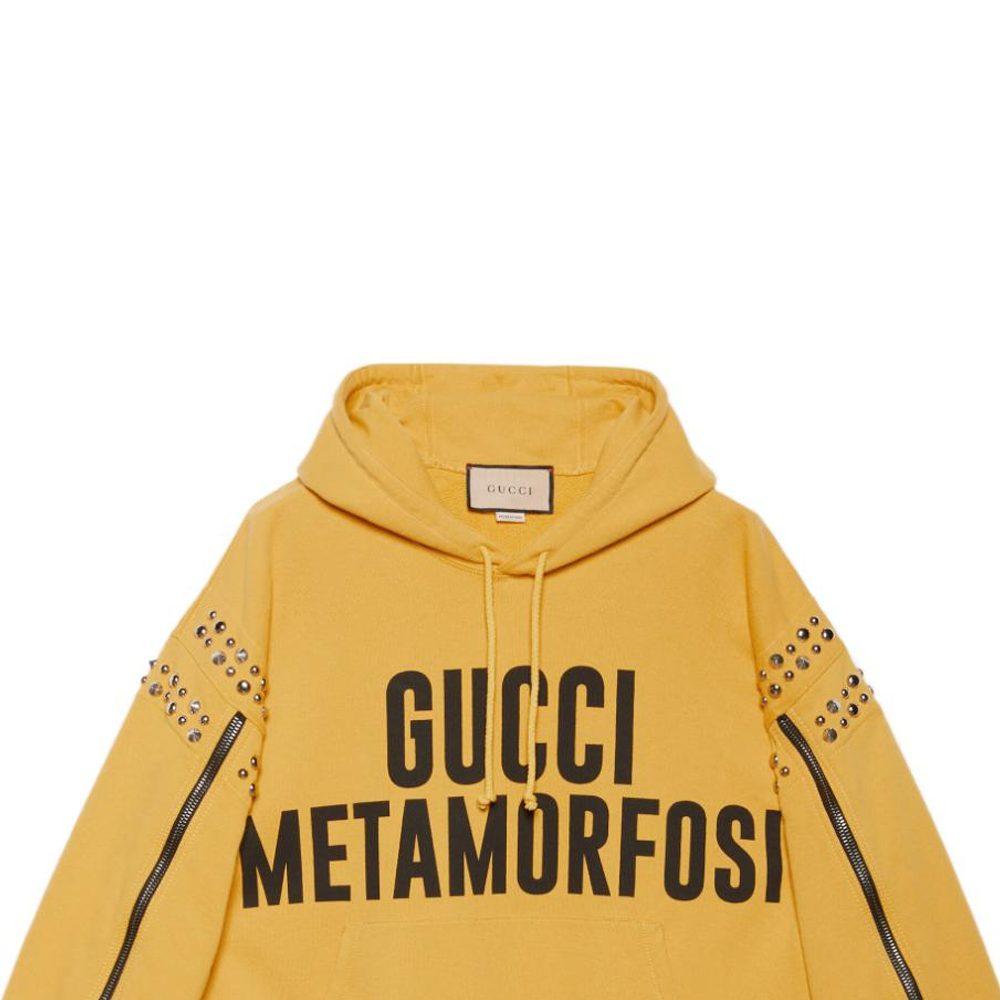 GUCCI FW22 Sweatshirt Men's Yellow 715864-XJEVI-7694