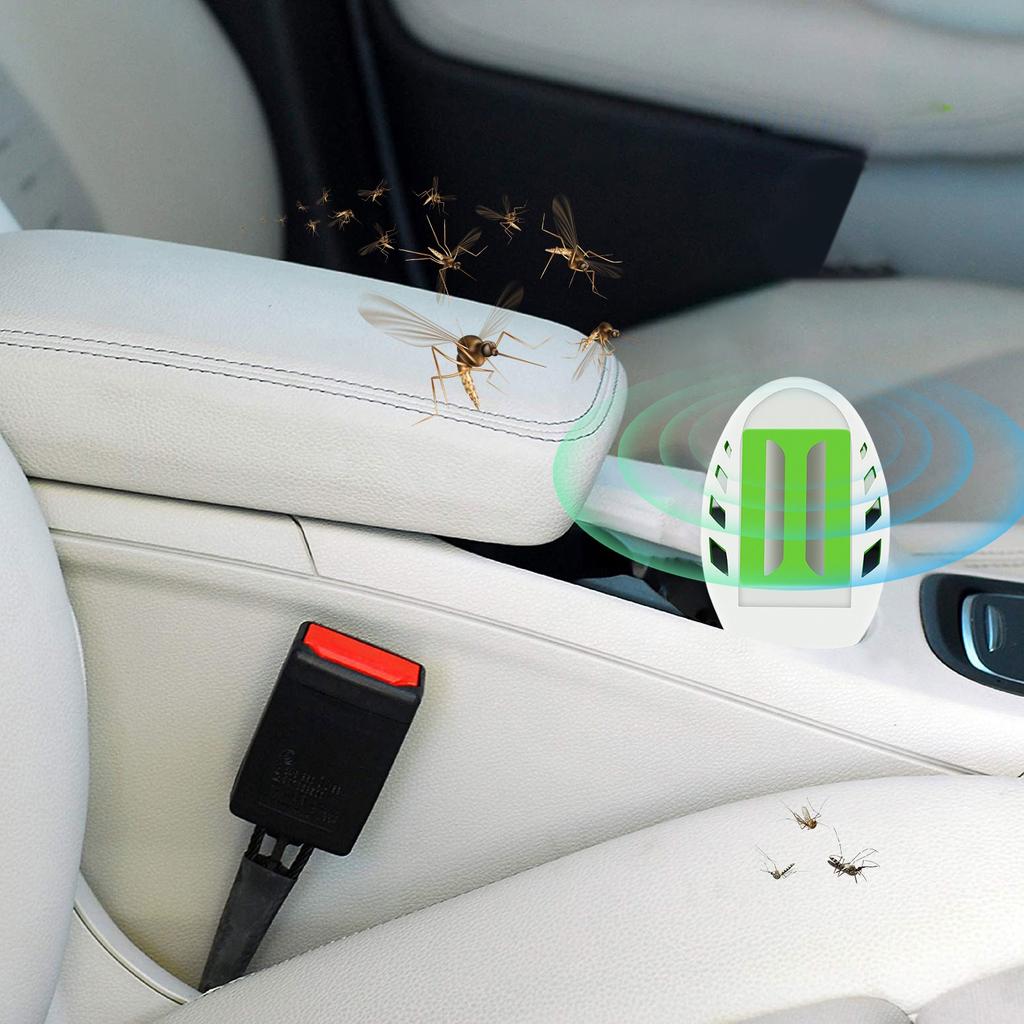 USB Питание от комаров, Можно использовать в помещении и на улице, Содержит 6 сменных блоков, Не содержит ДЭТА, Эффективно для дома, спальни, , кемпинга