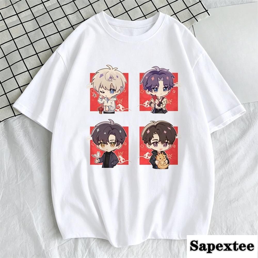 Love And Deepspace T Shirt Unisex Punk Comfortable Y2k Vintage Harajuku Graphic Tshirt Anime Vintage Retro Streetwear