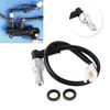 Black Aluminium Motorcycle Hydraulic Brake Pressure Rear Light Switch Hollow