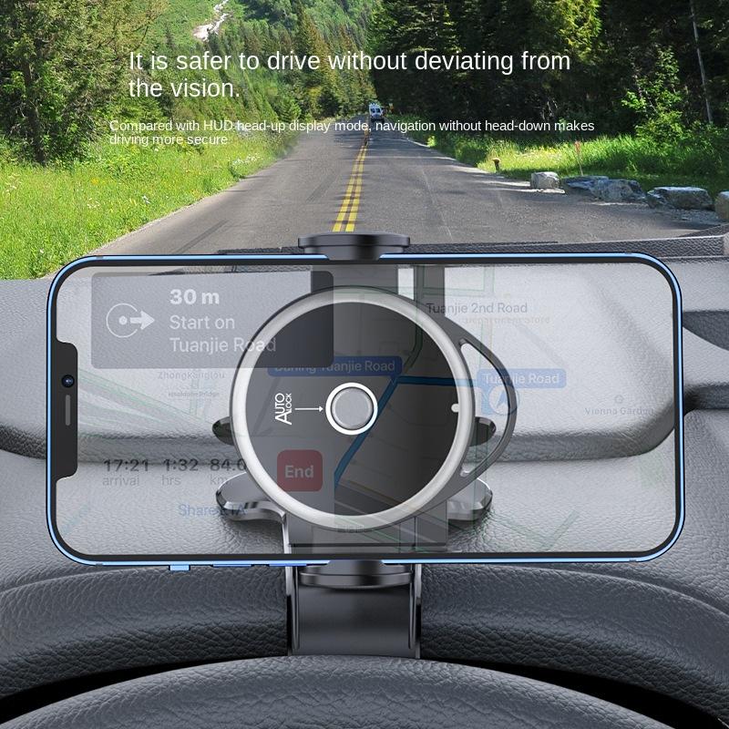 2023 новый автомобильный держатель для мобильного телефона автомобильный инструмент с hud-type универсальный многофункциональный автомобильный мобильный телефон