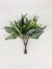 10 шт. искусственных растений, искусственные зеленые ветки, искусственные листья эвкалипта для свадебной цветочной композиции и украшения дома в фермерском доме