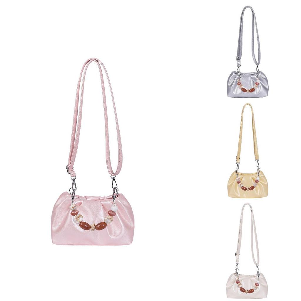 Shape Handbag Women Summer Minimalist Pu Material Small Shoulder Bag For Casual Use