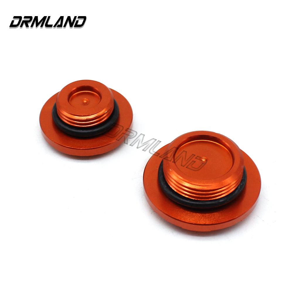 2x Motorcycle Engine Ignition Cover Plug Camshaft Cap For KTM Duke 125 200 390 Duke 2011 2012 2013 2014 2015 2017