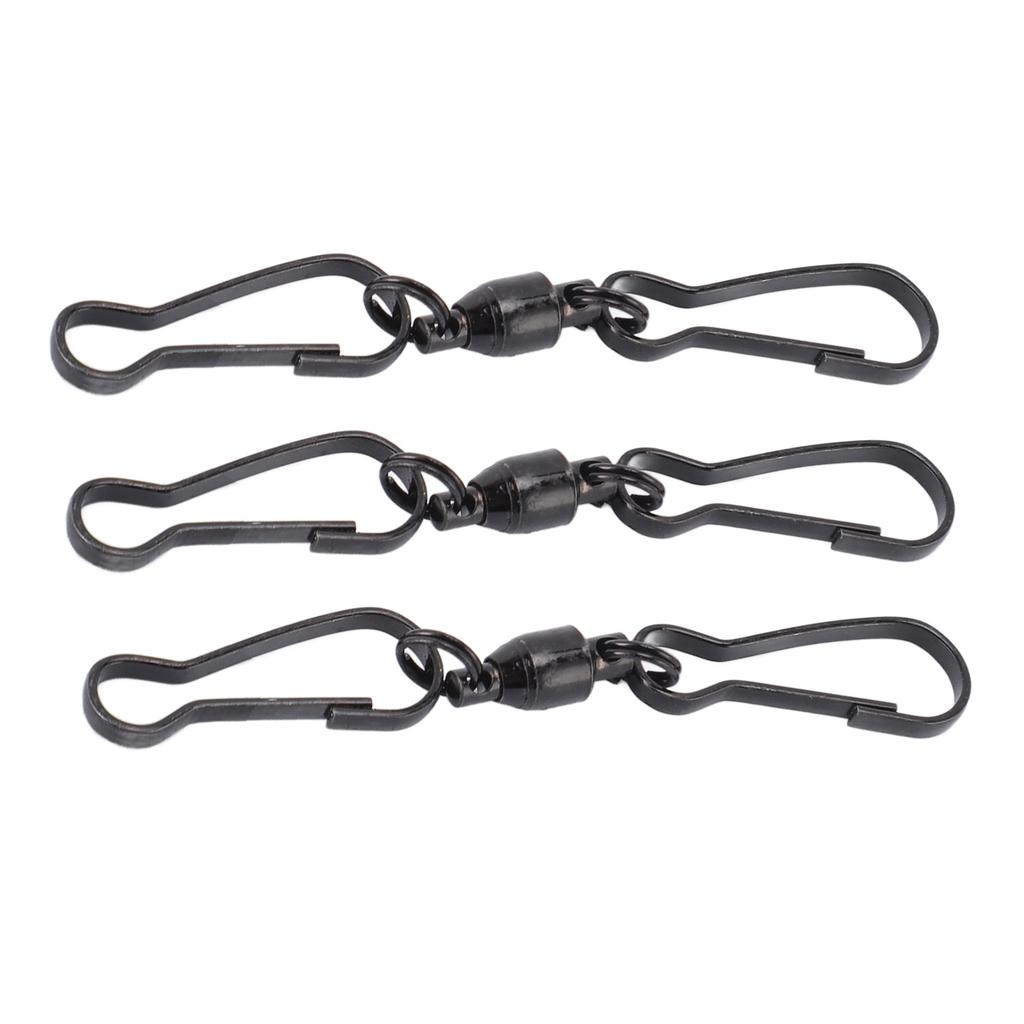 20pcs Windsock Clips Stainless Steel 360 Degree Rotation Dual Clip Wind Hangers for Wind Bird Feeders Solar Lights Flags