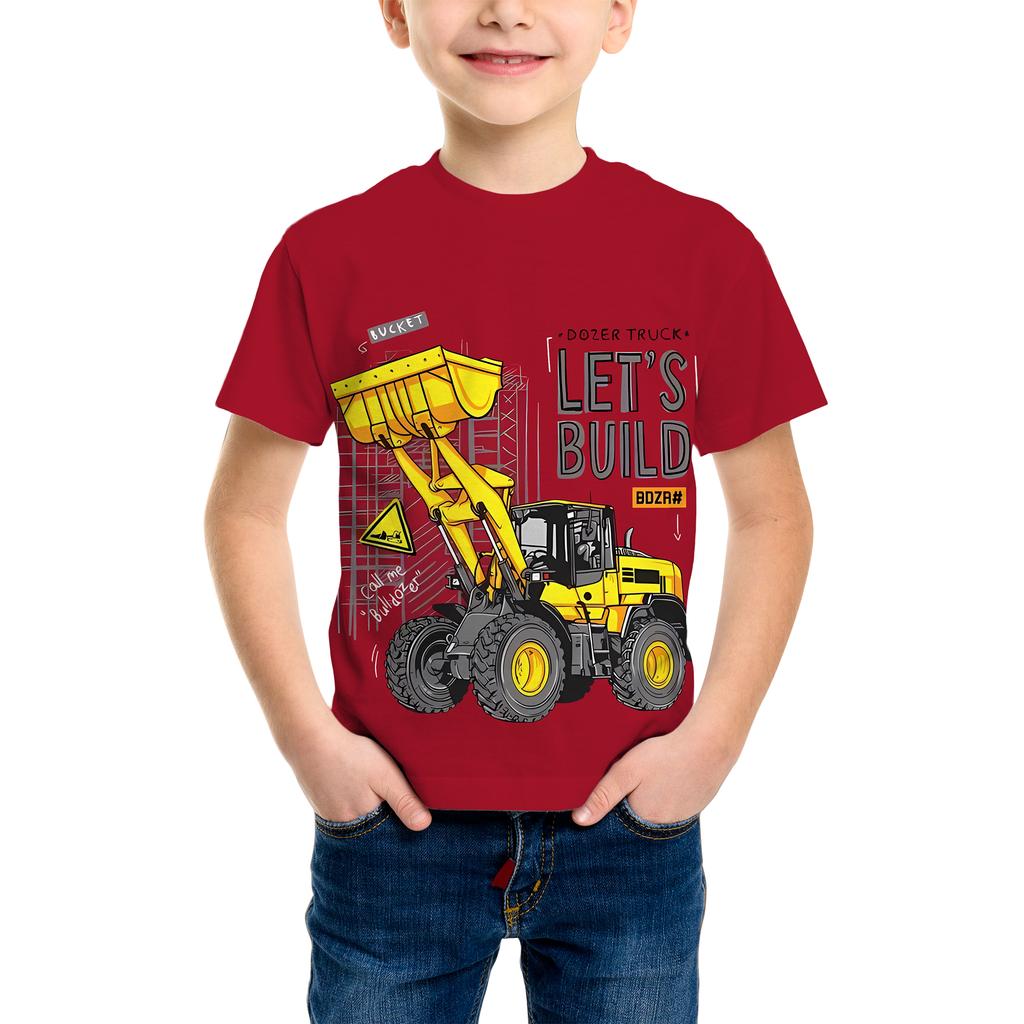 Модная футболка с 3D принтом тигра, с принтом элемента дракона, летняя новинка, персонализированные крутые топы для мальчиков, детская забавная футболка