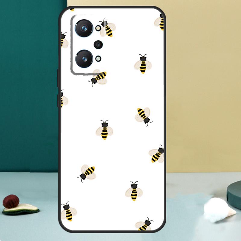 Чехол с узором «Пчела Шмель» для Realme 13 12 10 11 14 Pro Plus GT 6 5 6T GT7 Pro C55 C53 C51 C21Y C25S C75 C67 C61