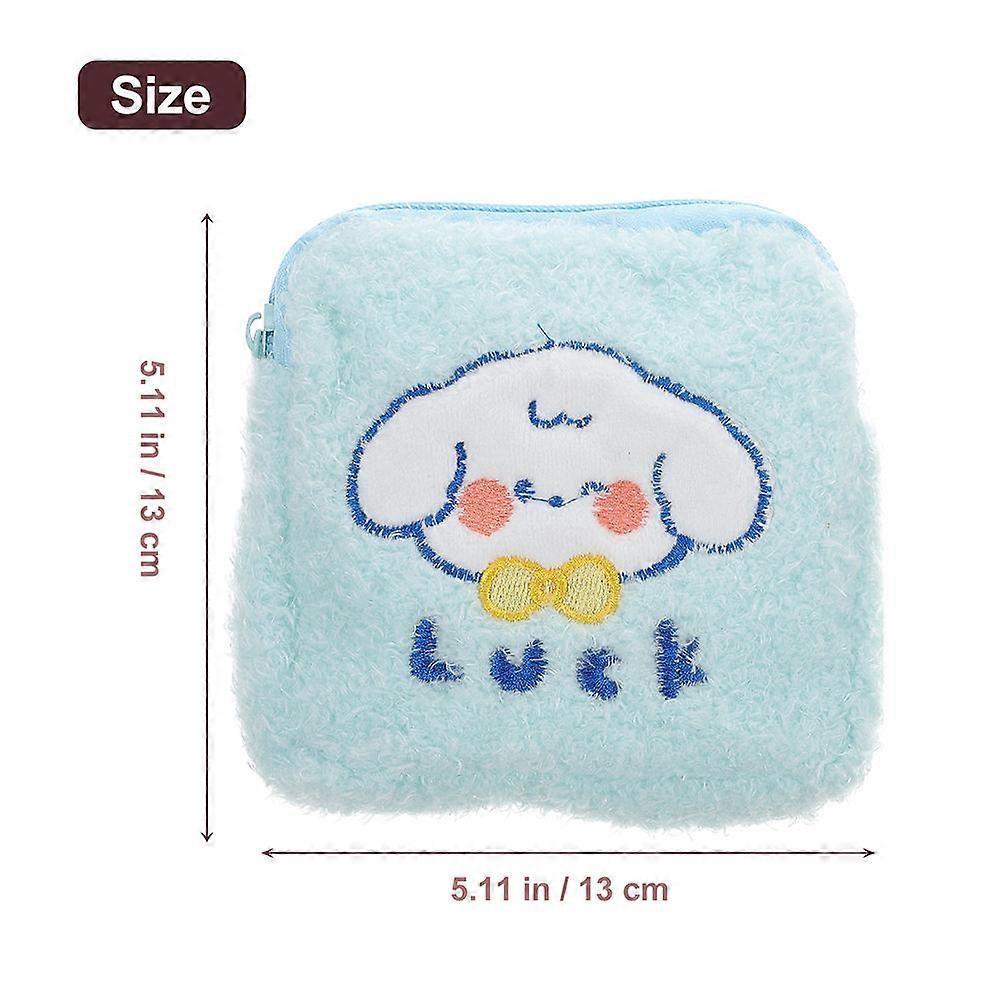 Sanitary Pad Case Small Bag Practical Design For Nursing Pad Coins Cards Reusable 2Pcs