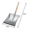 REDECKER Wood-Handled Dustpan (Galvanized)