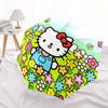 1pc Hello Kitty Garden Umbrella with Plastic Handle,Suitable for All Seasons Home Travel Outdoor UmbrellaSanlio354