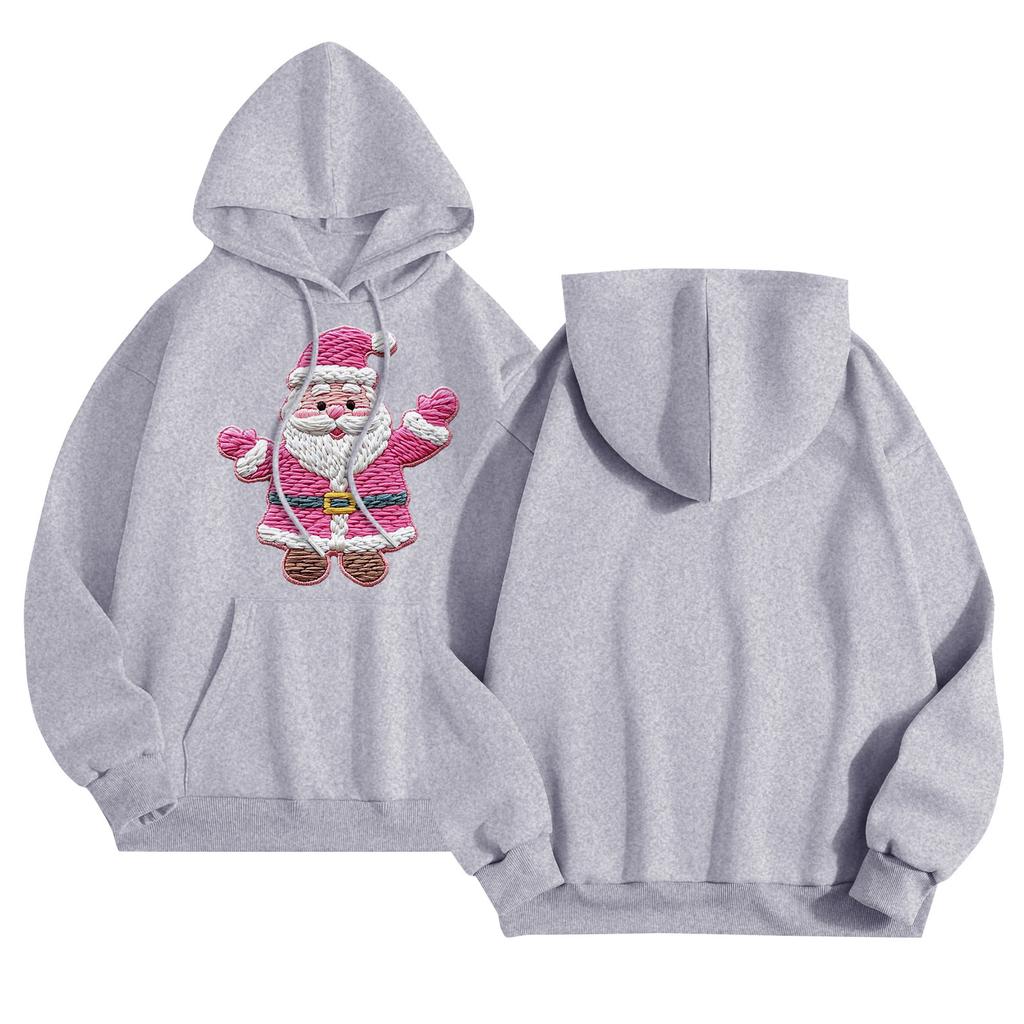 Женская повседневная толстовка с капюшоном и круглым вырезом, длинными рукавами и принтом