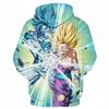 10 Colors Dragon Ball Cartoon Printed Hoodies 2025 Vintage Merch Hoodie Men and Women Hip-hop Sports Pullover Sweatshirt