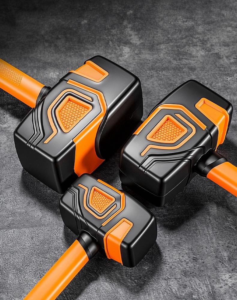 Xiaomi Heavy-Duty Rubber Hammer Multifunctional Solid Head Mallet with Insulated Anti-Slip Grip for DIY Furniture Assembly Home Repair