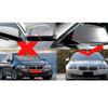 Для BMW 5 серии F10 F11 2010-2013 с левым рулем Наклейка на автомобиль Крышка бокового зеркала заднего вида Колпак крыла Наружная накладка на дверь Отделка Вид карбона АБС-пластик