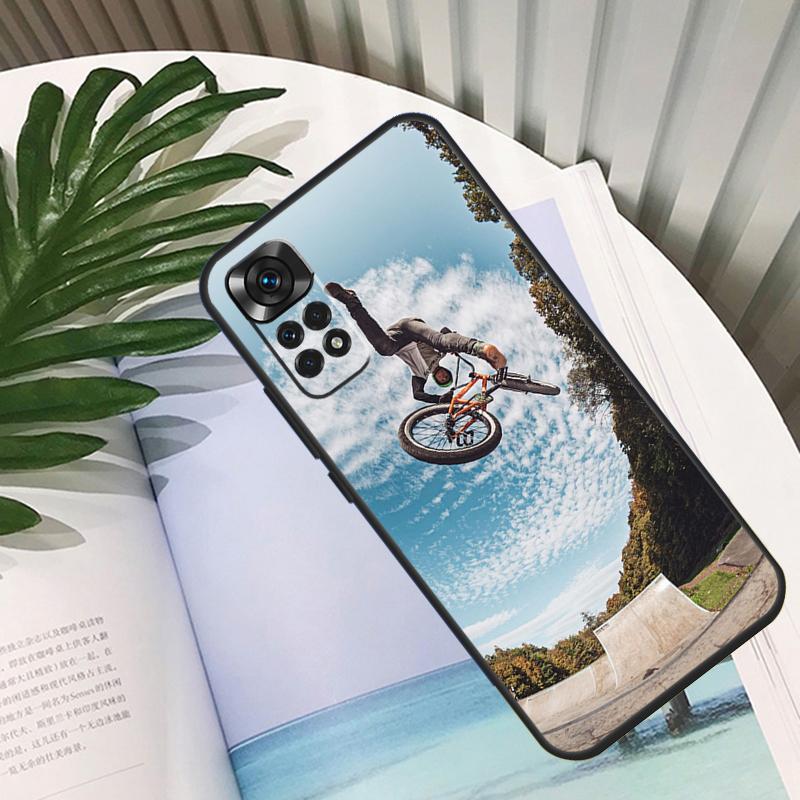 Чехол Funda Для Xiaomi Redmi Note 14 13 10 11 12 15 Pro Plus Чехол Для Redmi 15C 14C 10C 12C 13C 15 BMX Велосипед Экстремальный Спорт