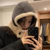 Зимняя шапка-балаклава Chaqua Knit с капюшоном свободного кроя