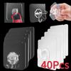 Transparent Self Adhesive Wall Hooks Hangers Key Holder Towel Holder Bathroom Organizer Rack Kitchen Strong Adhesive Wall Hooks
