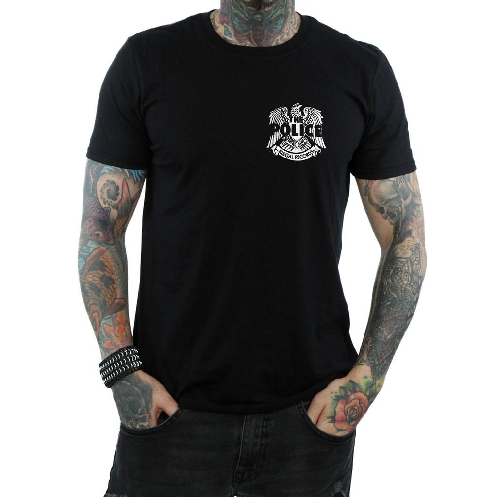 The Police Футболка мужская Illegal Records Eagle Chest