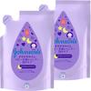 [.co.jp Exclusive] [Bulk Purchase of 2] Johnson's Baby Suyasuya Time Baby Body Shampoo, Foam Type, Refill, 350ml X 2