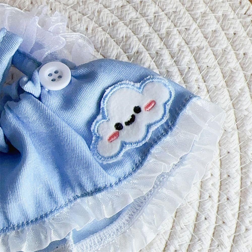 Cowboy Cotton Doll Denim Strap Skirt Doll Accessories Cotton Doll Idol Dolls Overalls  As Kids Gift