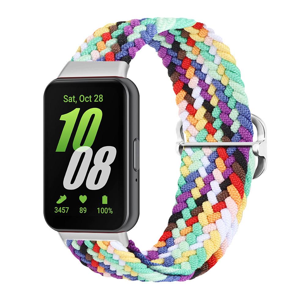 Регулируемый нейлоновый ремешок для Samsung Galaxy Fit 3, дышащий сменный аксессуар, эластичный браслет для ремешка Samsung Fit 3