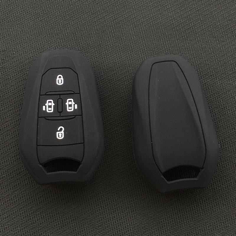 Силиконовый чехол-брелок на 4 кнопки для Peugeot Traveller Expert для Citroen Jumpy Dispatch SpaceTourer MPV ключ