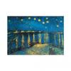 Vincent Van Gogh Night At The Rhone Print