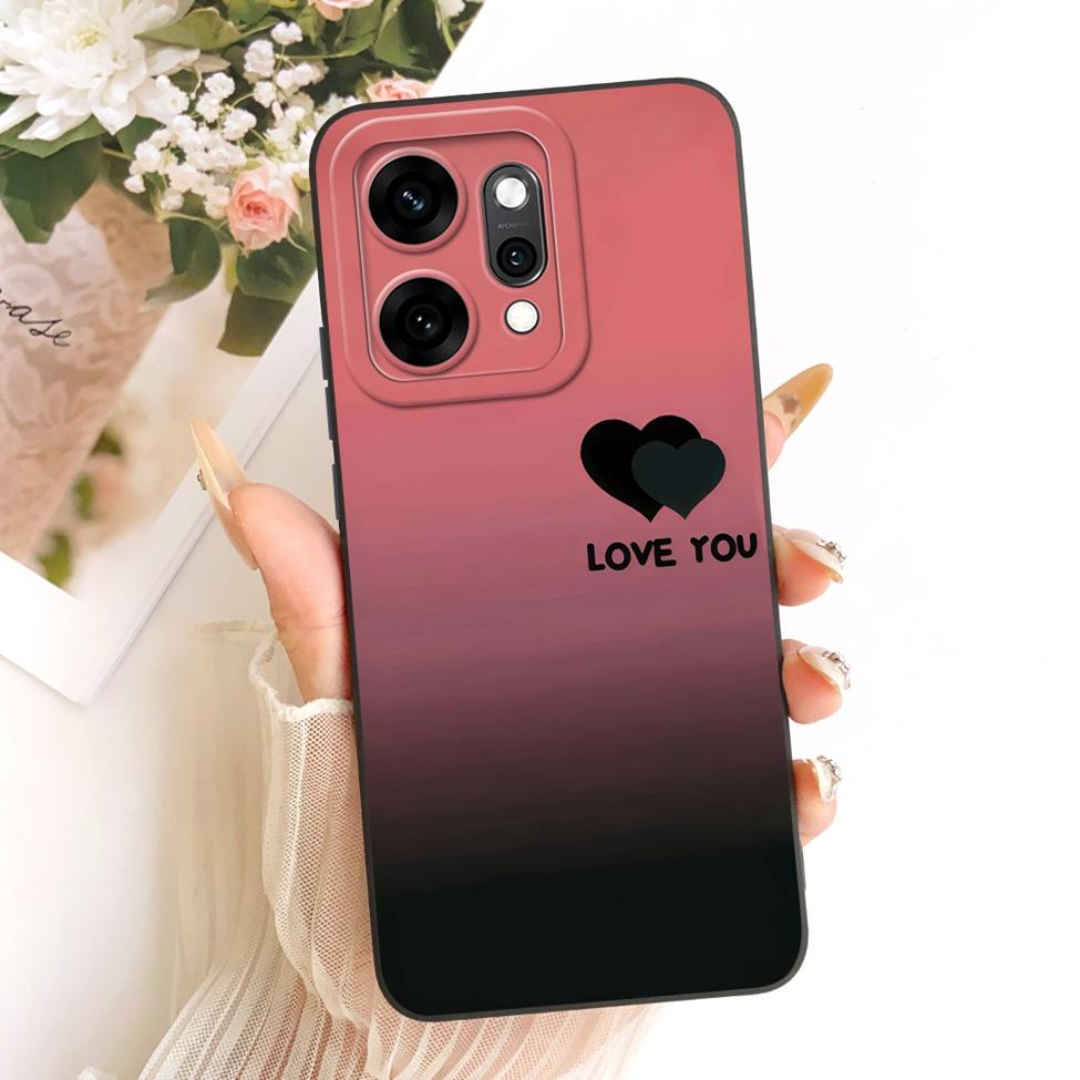 For Oppo Reno 14Pro PKZ110 CPH2739 Casing For Oppo Reno14 Pro Cover Fashion Cartoon Cute Funny Painted Silicone Phone Case