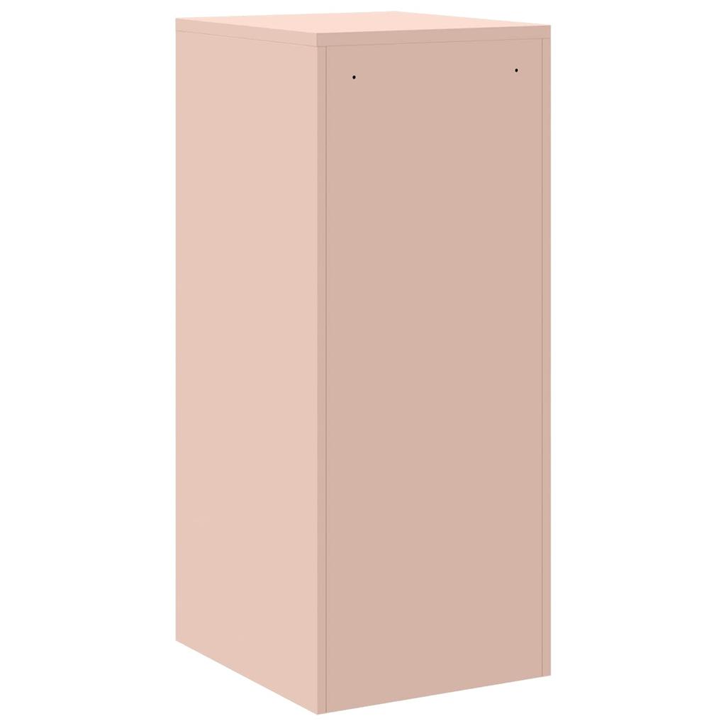 Filing Cabinet Pink 44 x 50 x 106.5 cm Cold Rolled Steel