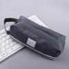 Portable Big Storage bag School Stationery Candy color Pen Case Pen Bag Pencil Case Double layer