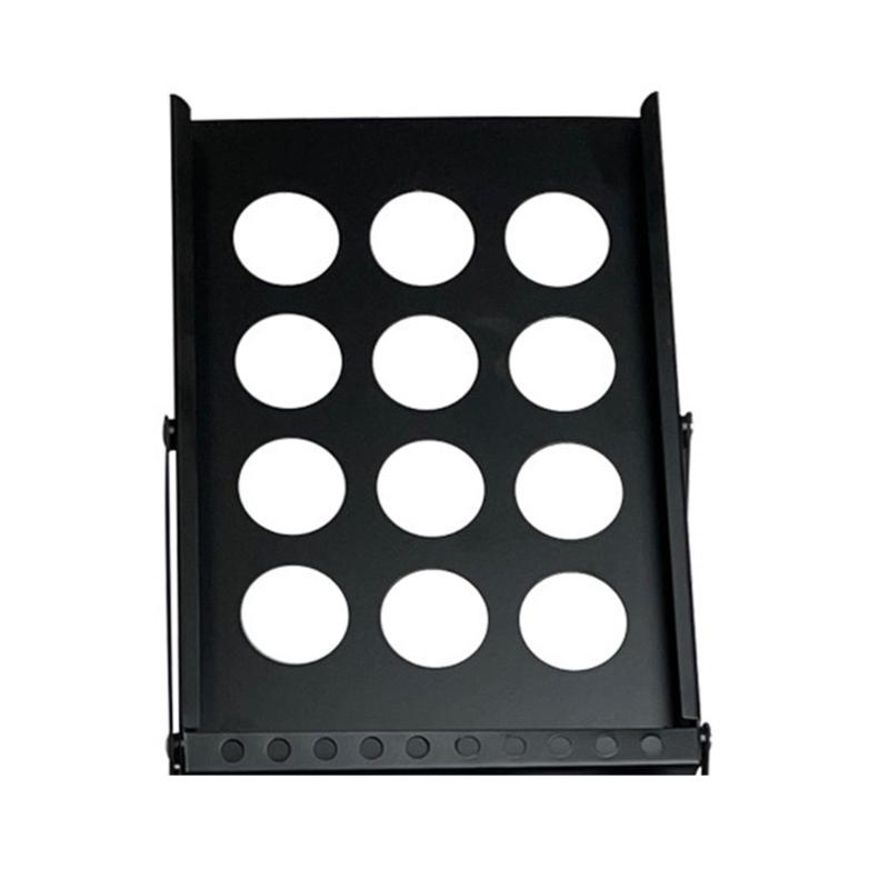 Портативный держатель для брошюр с прочной железной конструкцией, быстрая установка для торговых выставок и конференций