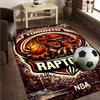 Raptors basketball Logo Rug Office Carpet Non-Slip Mat, Chair Rug Floor Covering for Gaming, Bedroom, Living Room , Home Decor Christmas Gift