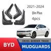 BYD 2021-2024 Qin PLUS DM Car Mudguards for Export