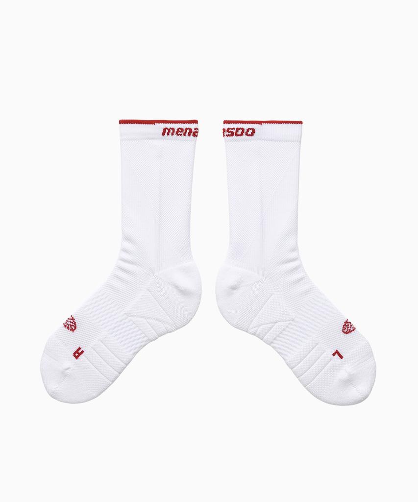 Носки Minasu Mns Run Fit Pro_Белые