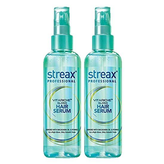 Streax Pro Vita Блестящая сыворотка для волос (Набор из 2)
